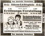 Das Deutsche Mutterherz (1926) afişi
