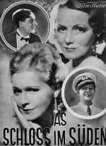 Das Schloß im Süden (1933) afişi