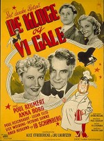 De Kloge Og Vi Gale (1945) afişi