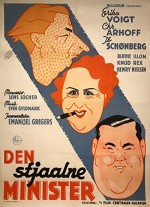 Den Stjaalne Minister (1949) afişi