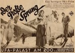 Der Große Sprung (1927) afişi