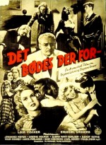 Det Bødes Der For (1944) afişi
