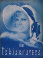 Die Csikosbaroneß (1930) afişi