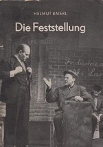 Die Feststellung (1958) afişi