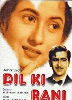 Dil Ki Rani (1947) afişi