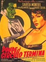 Donde El Círculo Termina (1956) afişi