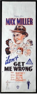 Don't Get Me Wrong (1937) afişi