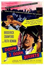 Down Three Dark Streets (1954) afişi