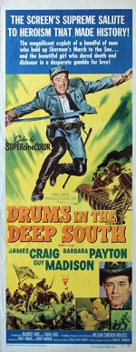 Drums In The Deep South (1951) afişi