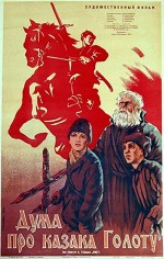 Duma pro kazaka Golotu (1937) afişi