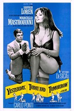 Dün, Bugün, Yarın (1963) afişi