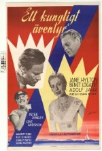 Ett Kungligt äventyr (1956) afişi