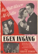 Egen Ingång (1956) afişi
