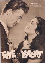 Ehe Für Eine Nacht (1953) afişi