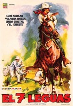 El 7 Leguas (1955) afişi