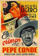 El Crimen De Pepe Conde (1946) afişi
