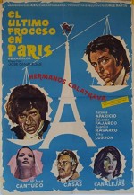 El último Proceso En París (1974) afişi