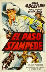 El Paso Stampede (1953) afişi