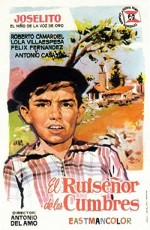 El ruiseñor de las cumbres (1958) afişi