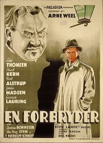 En Forbryder (1941) afişi