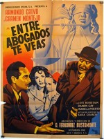 Entre Abogados Te Veas (1951) afişi