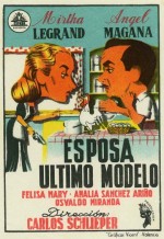 Esposa último Modelo (1950) afişi