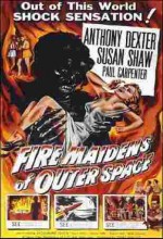 Fire Maidens from Outer Space (1956) afişi