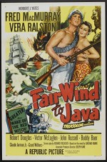 Fair Wind To Java (1953) afişi