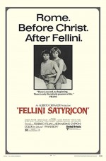 Fellini Satyricon (1969) afişi