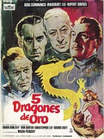 Five Golden Dragons (1967) afişi