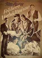 Frühere Verhältnisse (1927) afişi