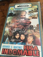 Fuga Indomable (1987) afişi