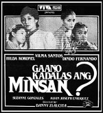 Gaano Kadalas Ang Minsan (1982) afişi