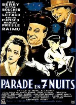 Geçitte 7 gece (1941) afişi