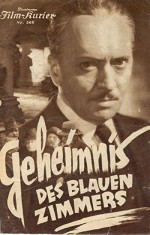 Geheimnis Des Blauen Zimmers (1932) afişi