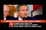 George W. Bush Battles Jesus Christ (2008) afişi