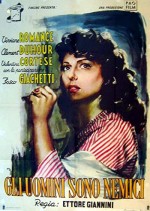 Gli uomini sono nemici (1948) afişi