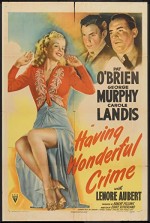 Having Wonderful Crime (1945) afişi