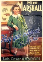 Hay Que Educar A Niní (1940) afişi
