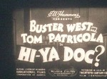 Hi-ya Doc! (1937) afişi