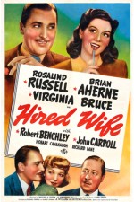 Hired Wife (1940) afişi