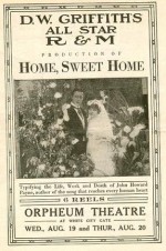 Home, Sweet Home (1914) afişi