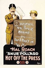 Hot Off the Press (1922) afişi