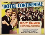 Hotel Continental (1932) afişi