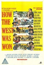 How The West Was Won (1962) afişi