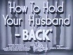 How To Hold Your Husband - Back (1941) afişi