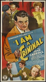 ı Am A Criminal (1938) afişi