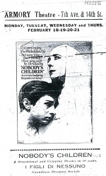 I figli di nessuno (1921) afişi