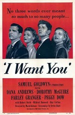 I Want You (1951) afişi