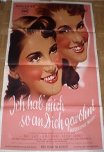 ıch Hab' Mich So An Dich Gewöhnt (1952) afişi